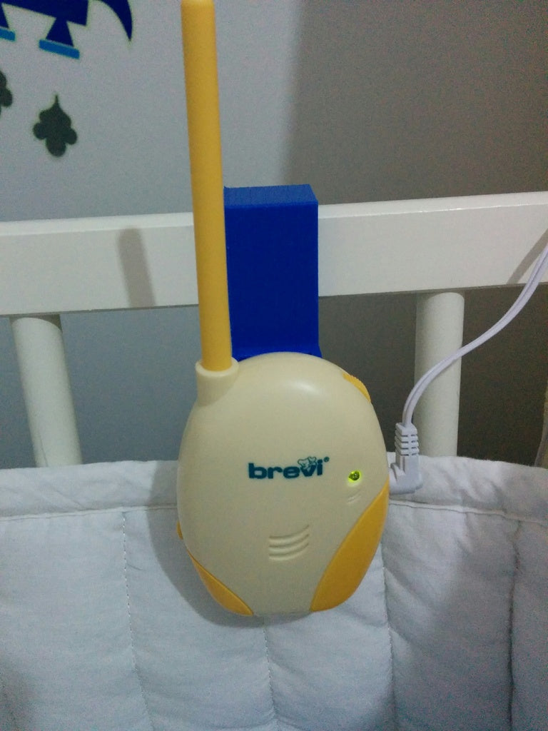 Flexible baby monitor holder