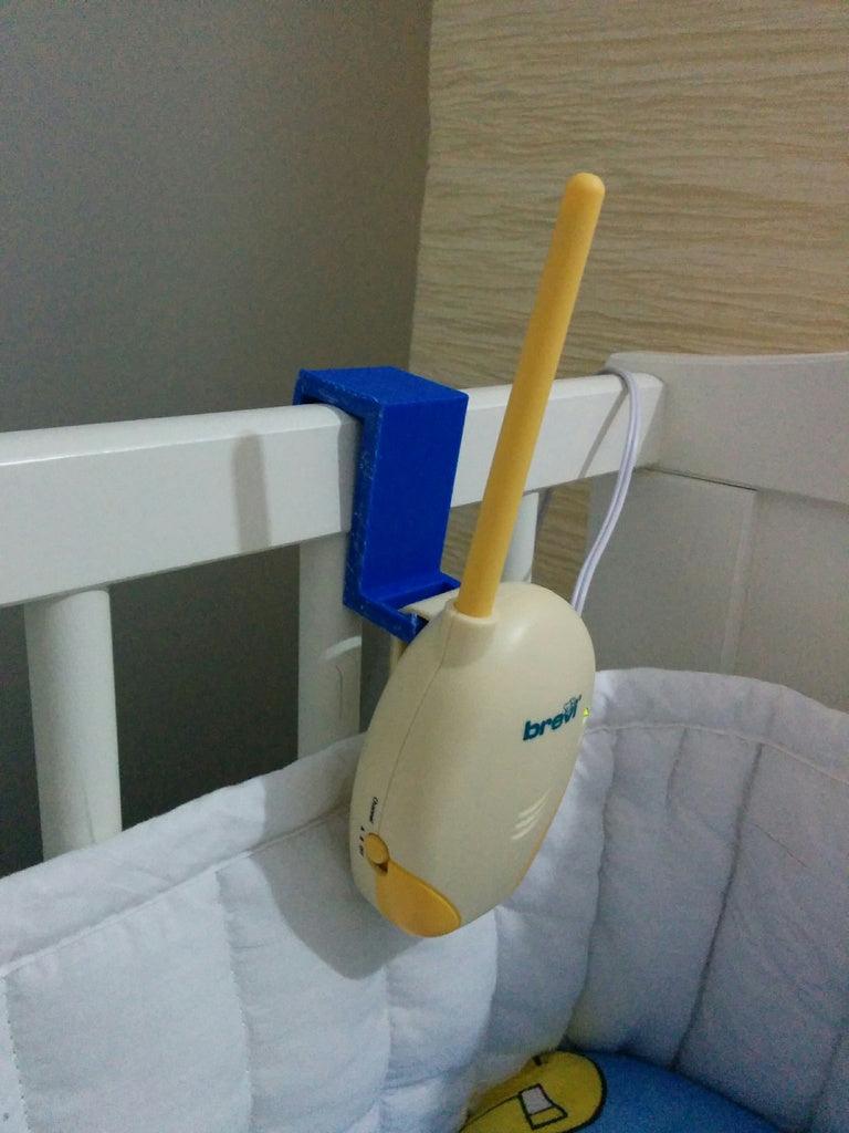 Flexible baby monitor holder