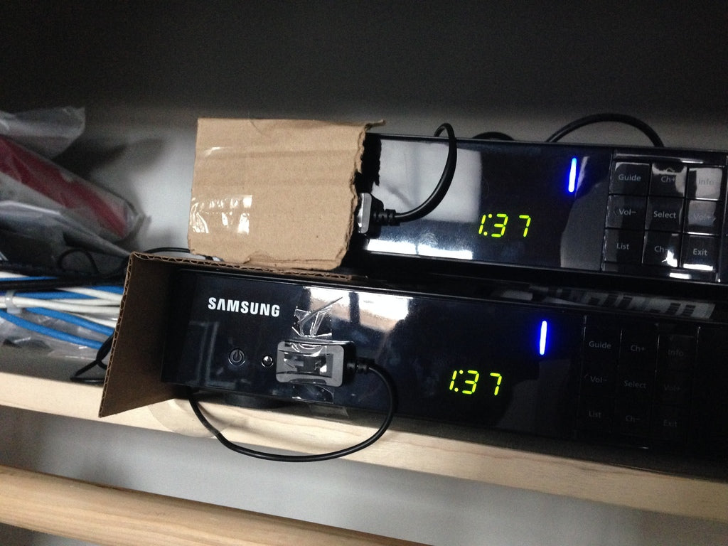 Insulating Bracket for IR Blaster for TV Remote Control