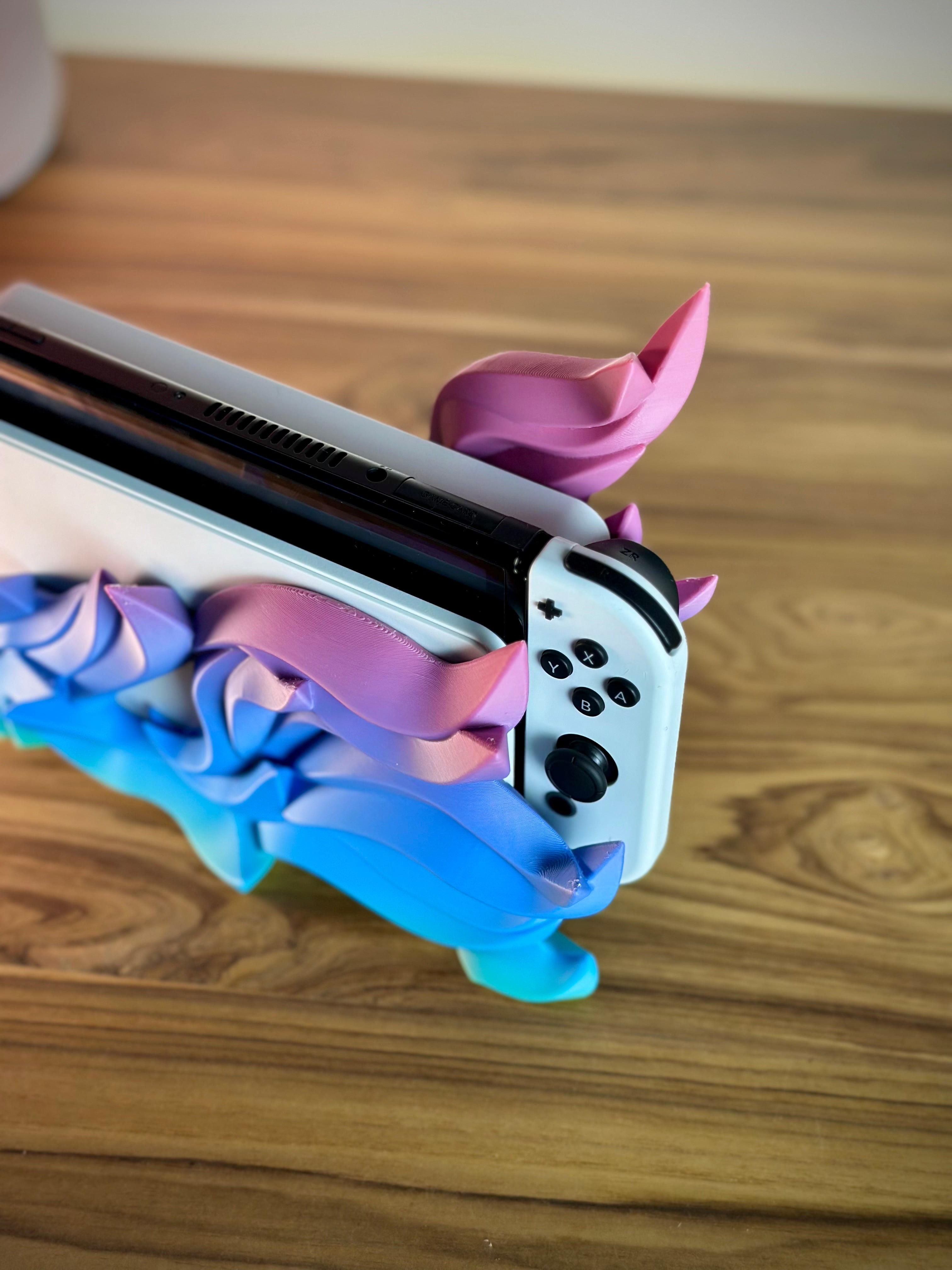 Stylish Flame Dock for Switch OLED/Classic