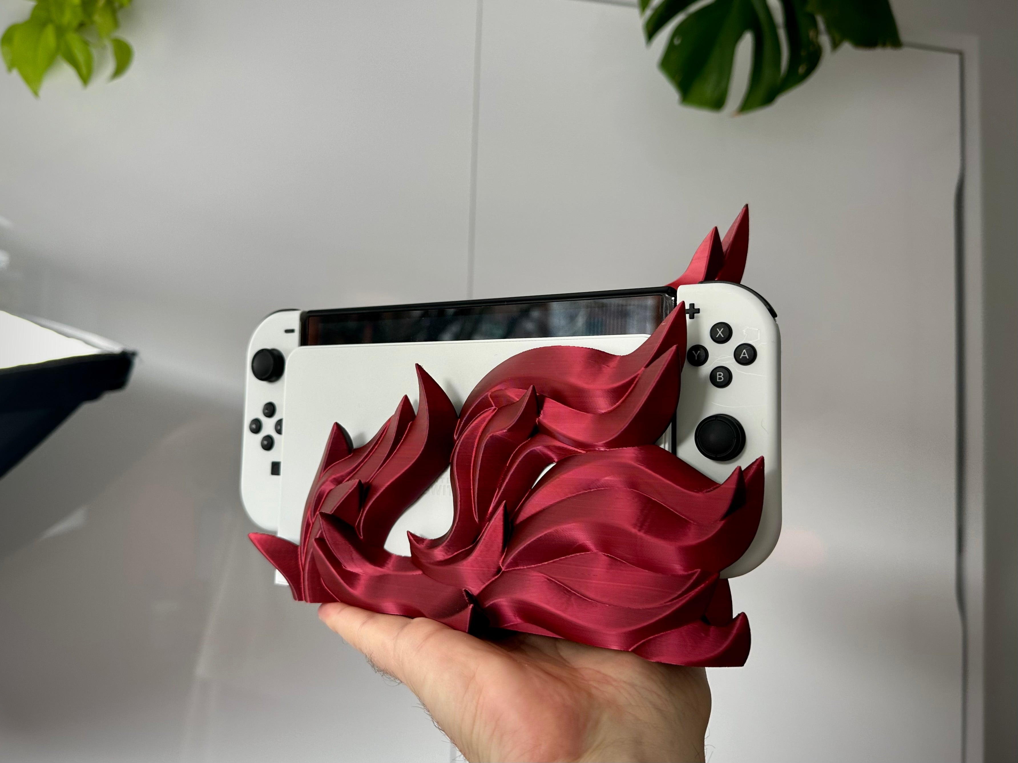 Stylish Flame Dock for Switch OLED/Classic