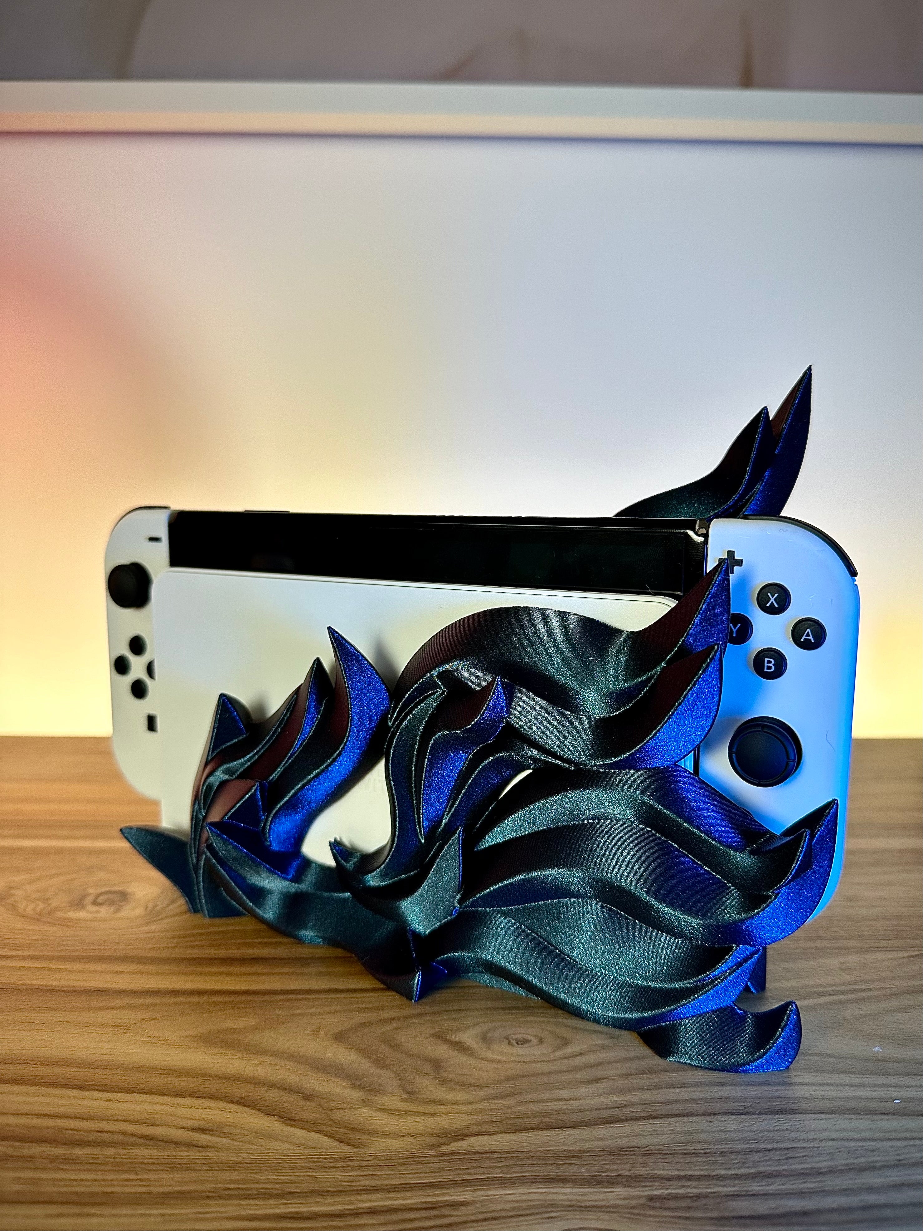 Stylish Flame Dock for Switch OLED/Classic