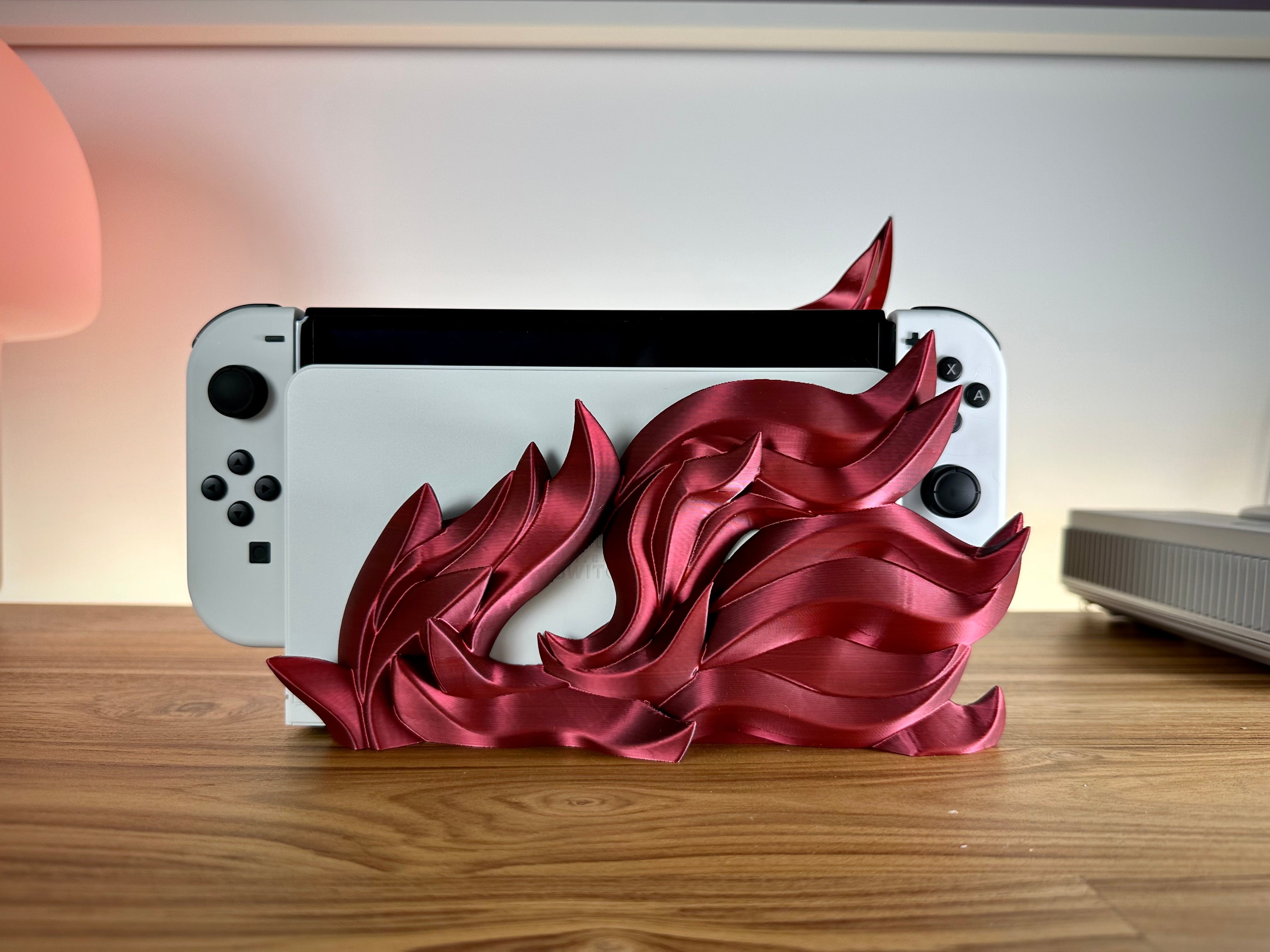 Stylish Flame Dock for Switch OLED/Classic