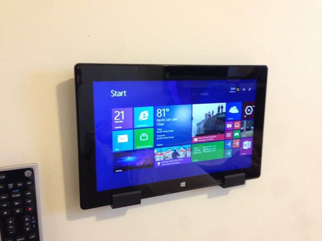 Microsoft Surface Pro 2 wall mount