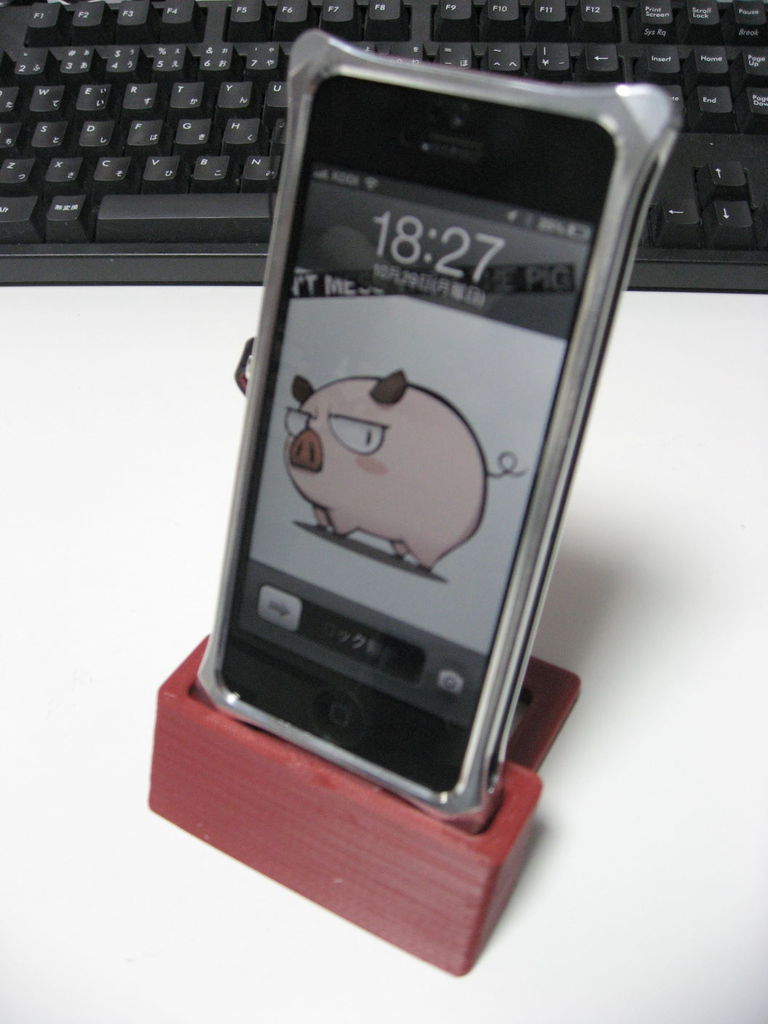 Dockstand for iPhone 5/6 v3