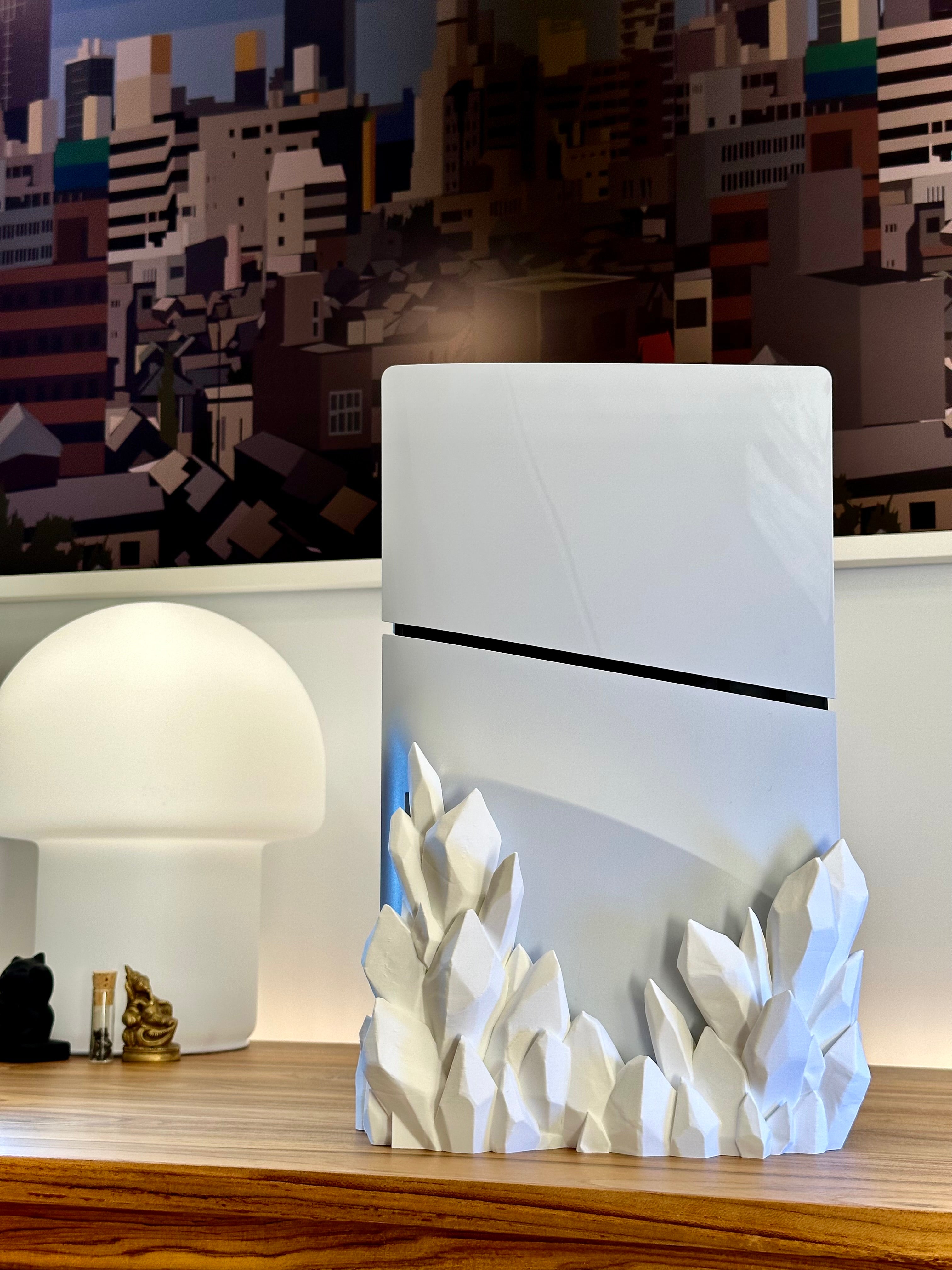 PS5 Slim Crystal Stand Digital and Disc