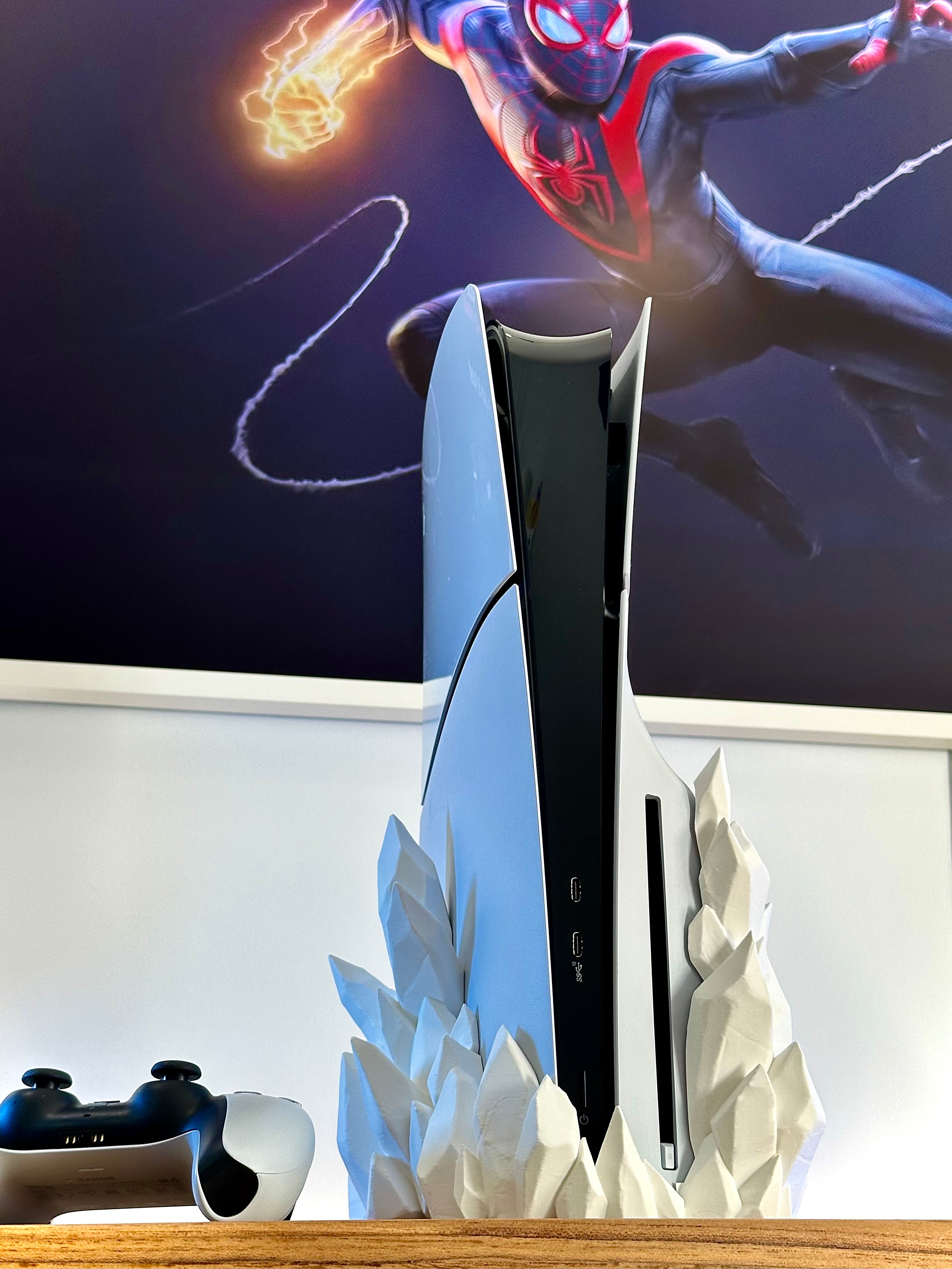 PS5 Slim Crystal Stand Digital and Disc
