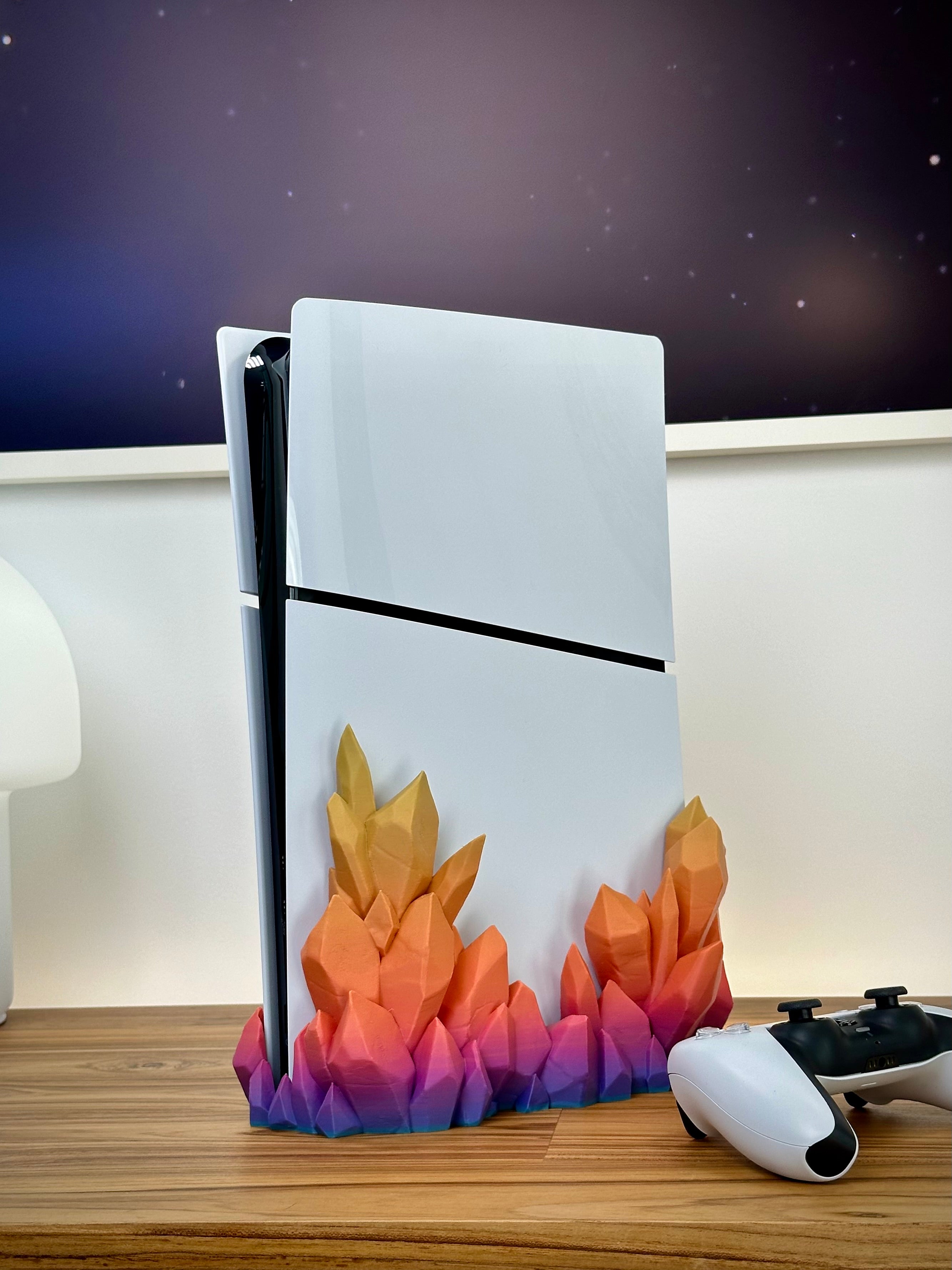 PS5 Slim Crystal Stand Digital and Disc