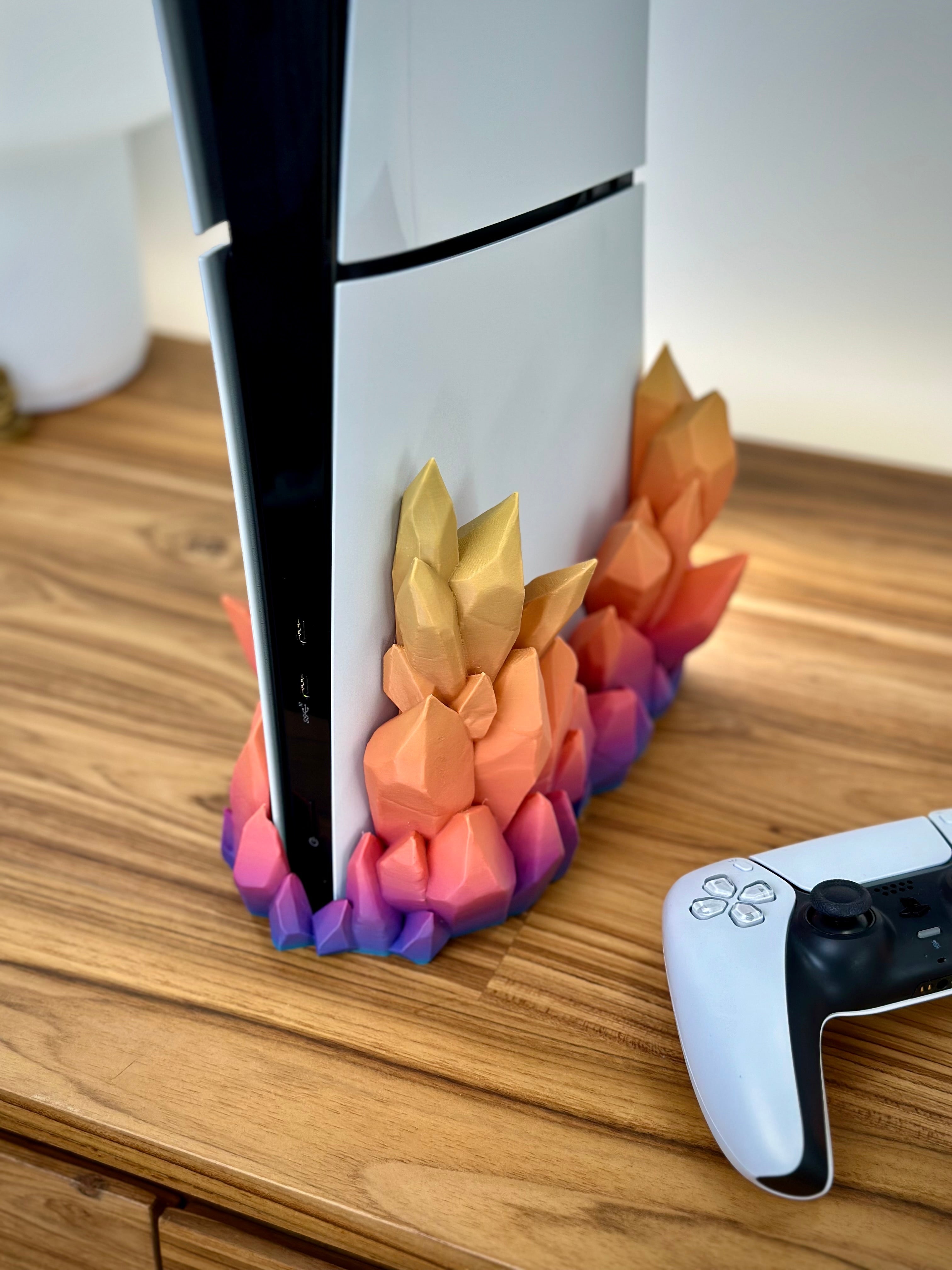 PS5 Slim Crystal Stand Digital and Disc