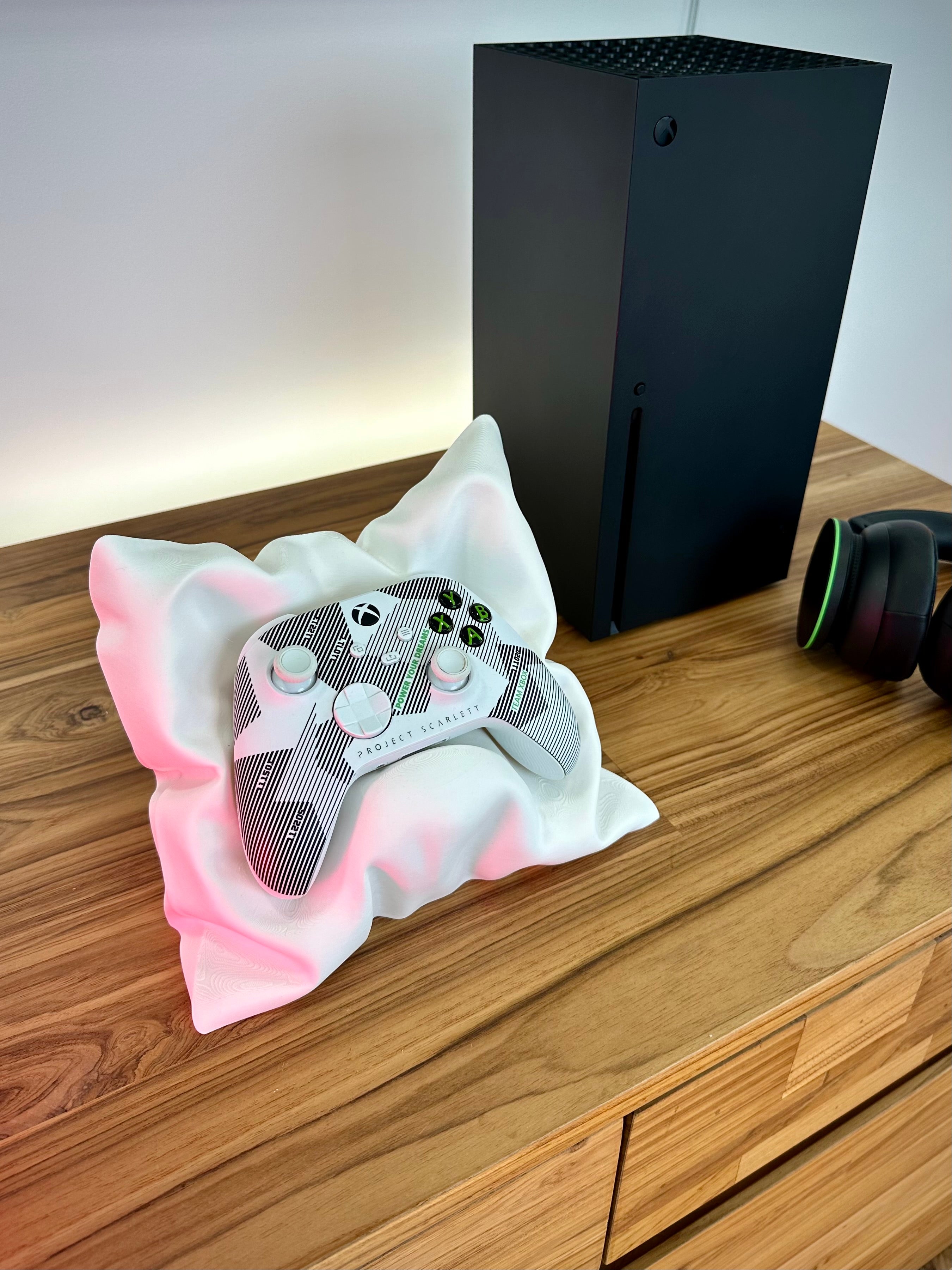 Xbox and Switch Pro Controller Cushion Holder