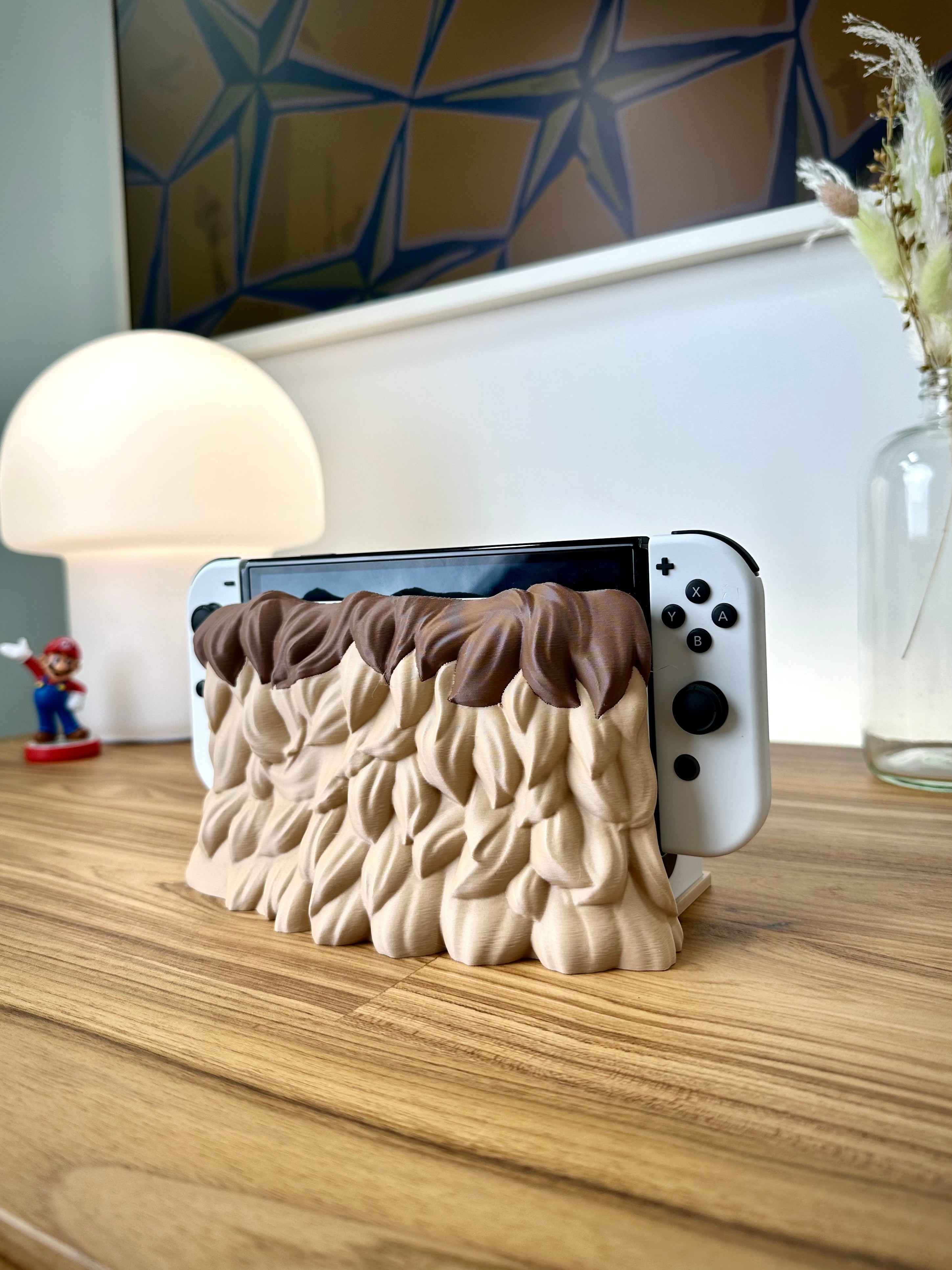 Cute Fluffy Dock for Nintendo Switch