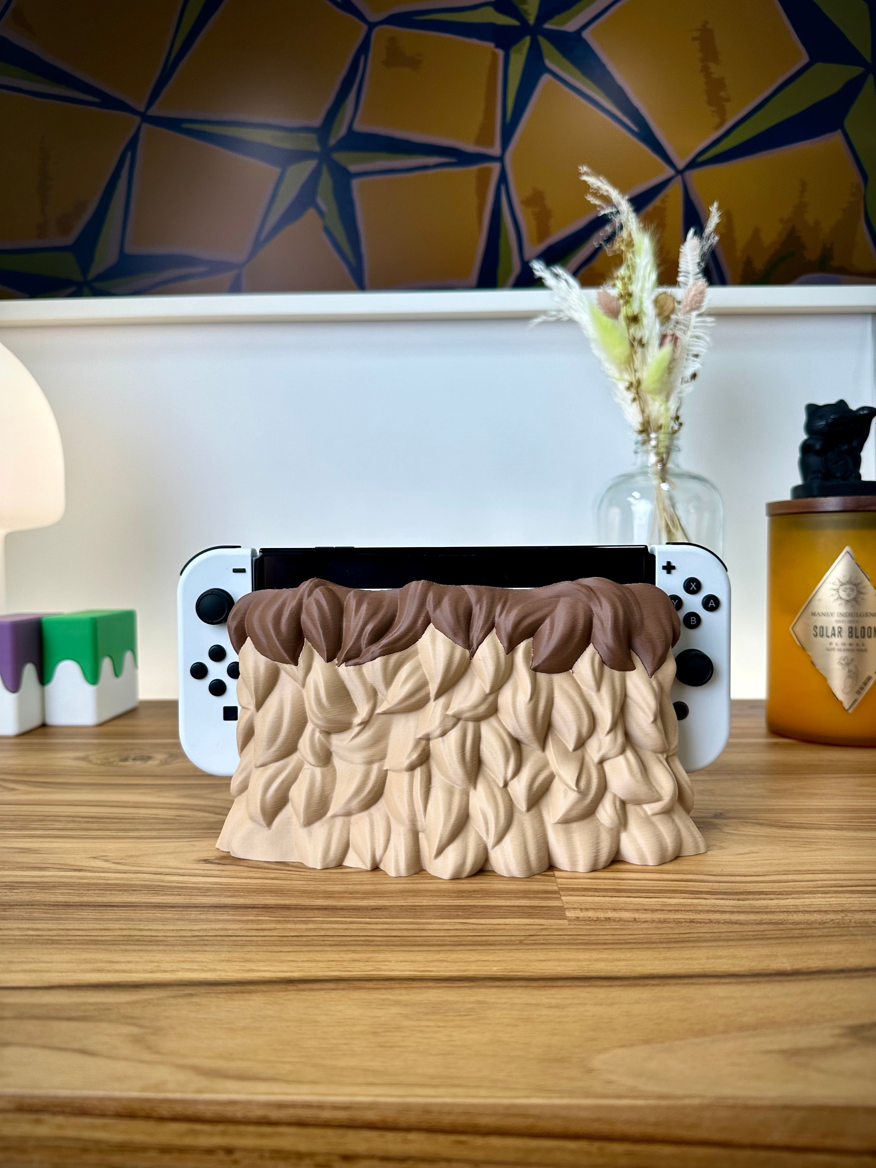 Cute Fluffy Dock for Nintendo Switch