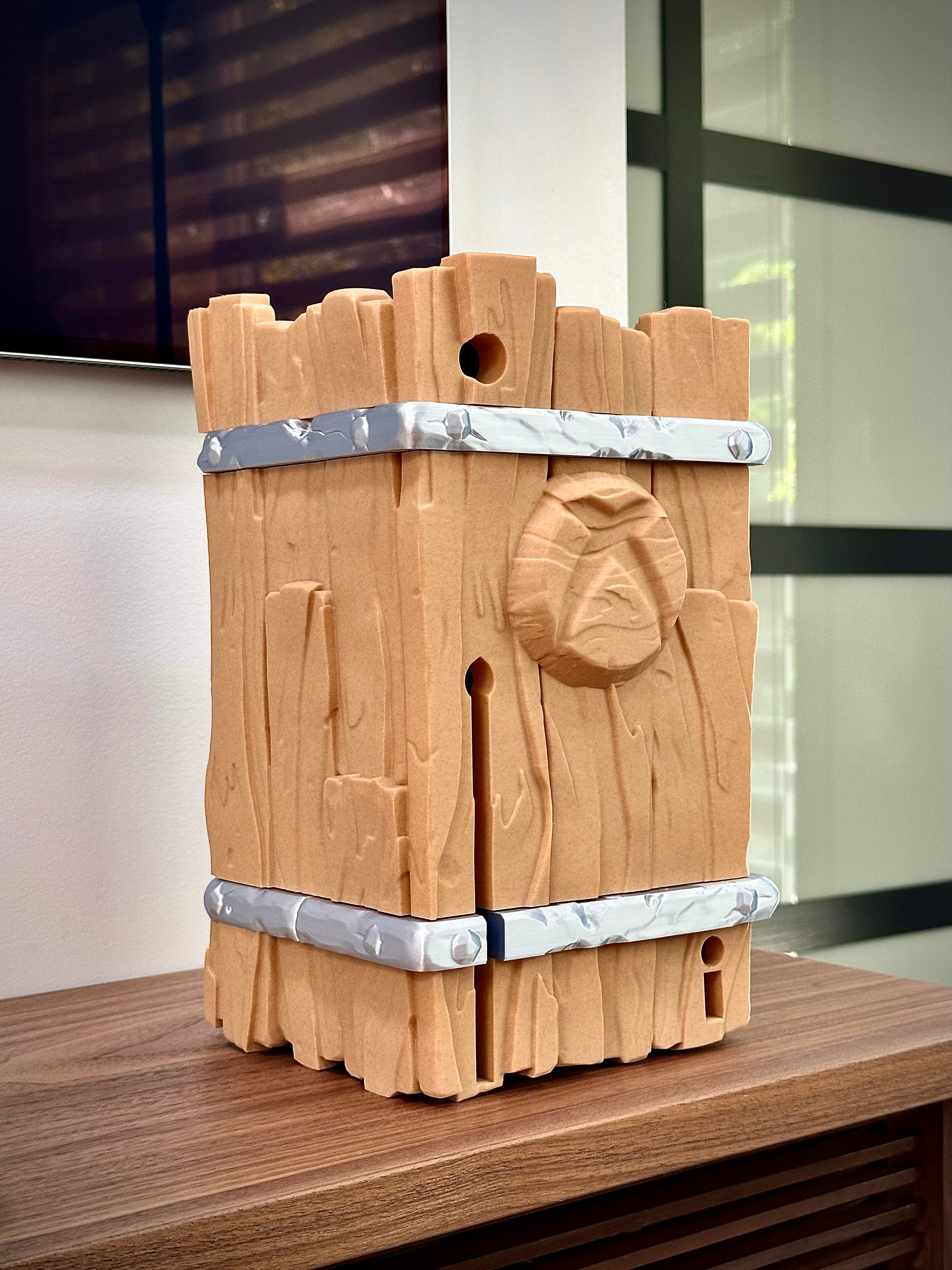 Xbox Series X Stand in Wood Design