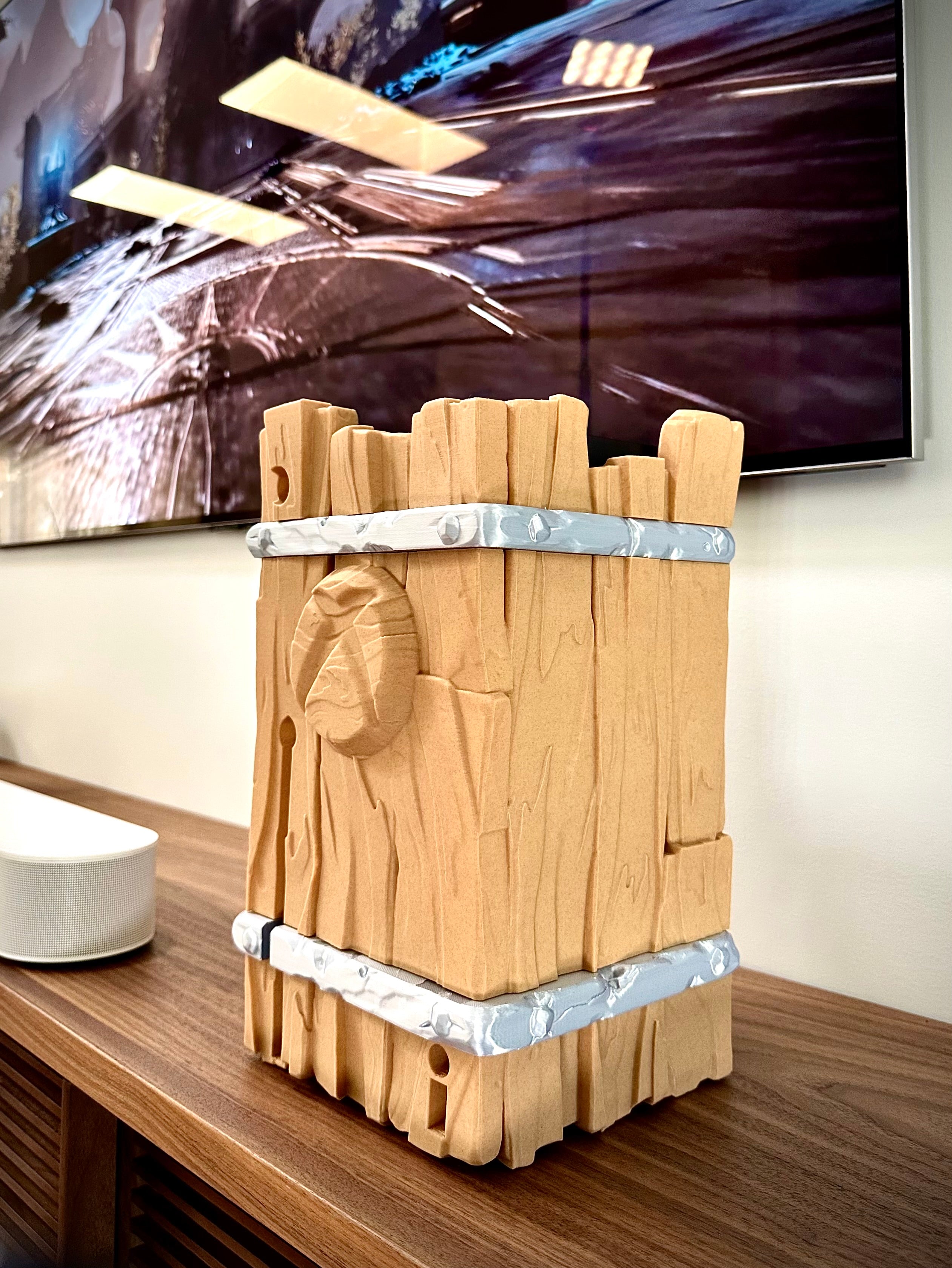 Xbox Series X Stand in Wood Design