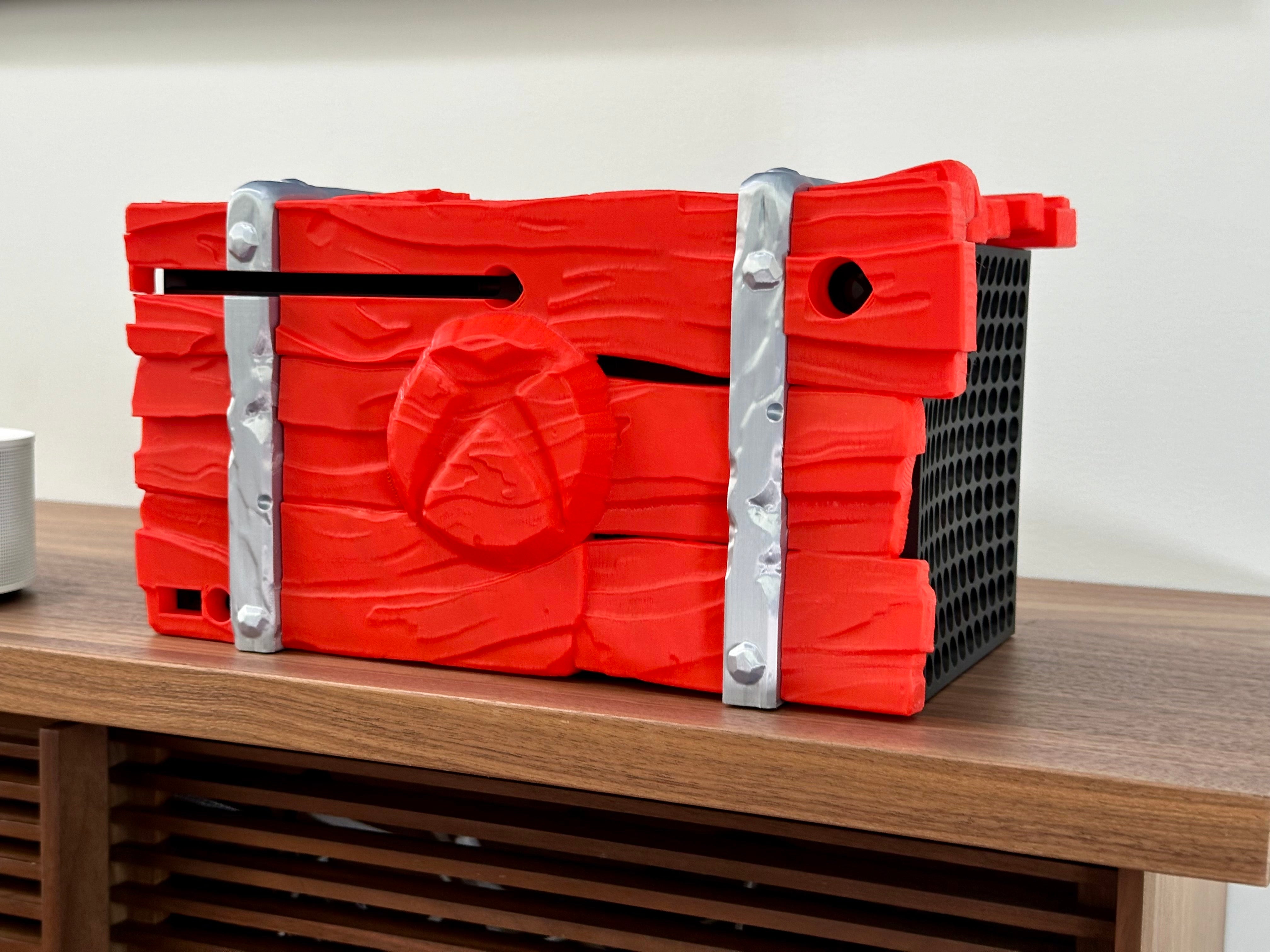 Xbox Series X Stand in Wood Design