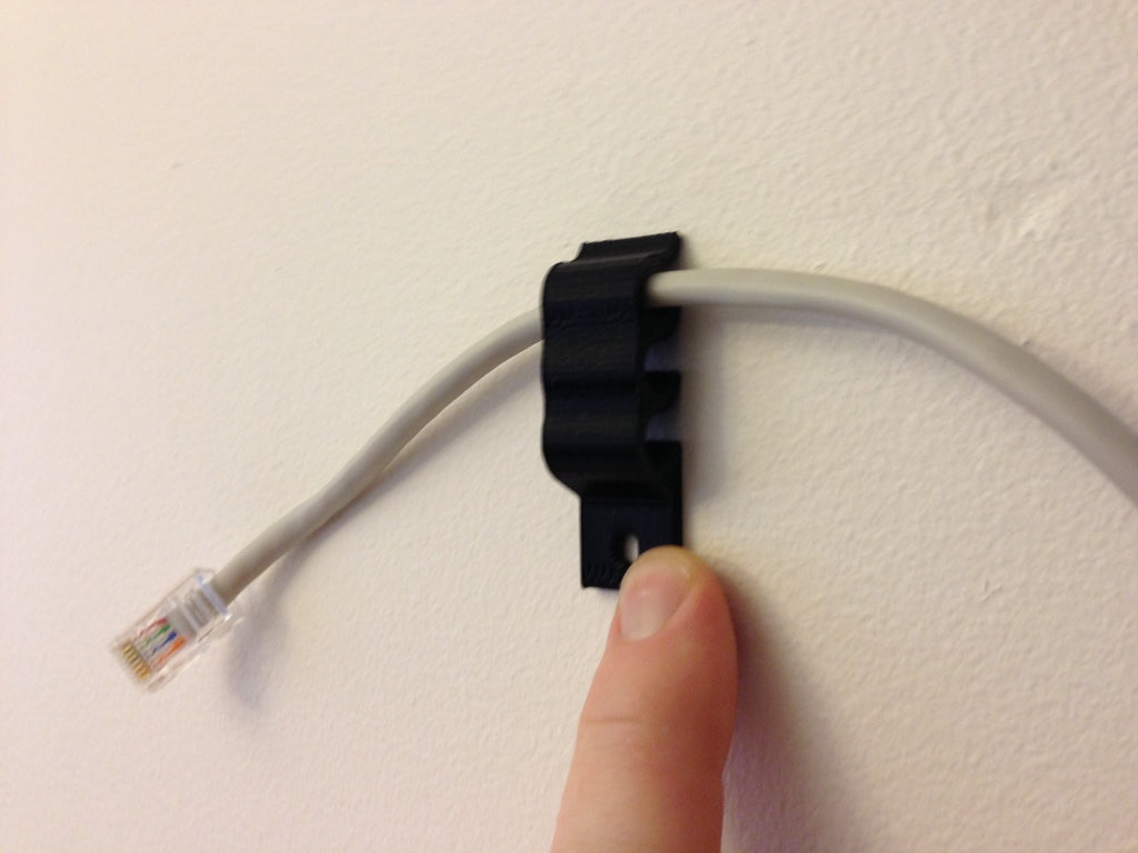Cat5 cable clip