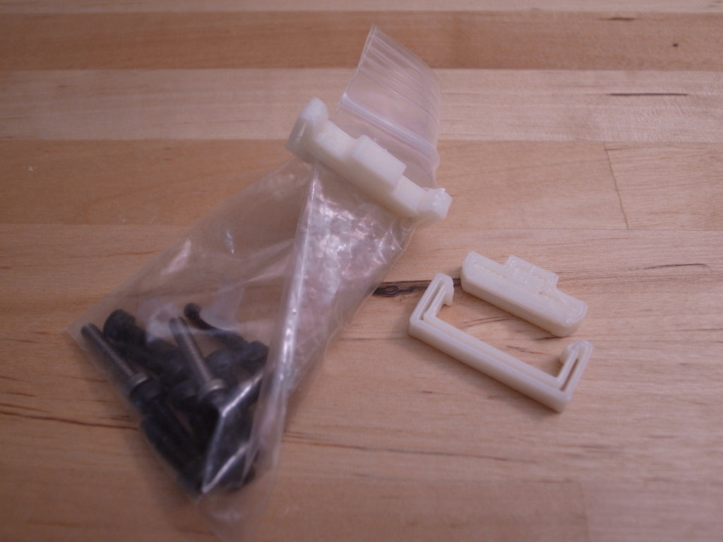 Parametric pouch clip for storage and sealing