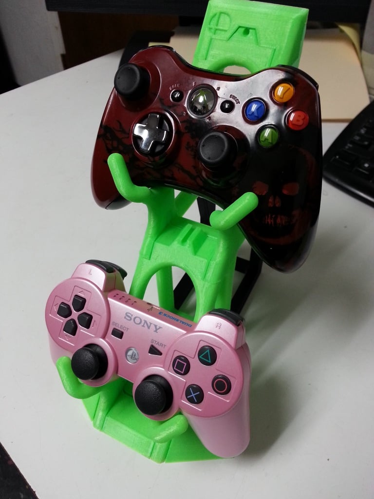 Collapsible Controller Holder Rack for Video Games