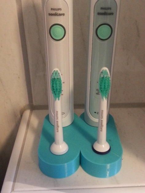 Double Philips Sonicare Toothbrush Holder