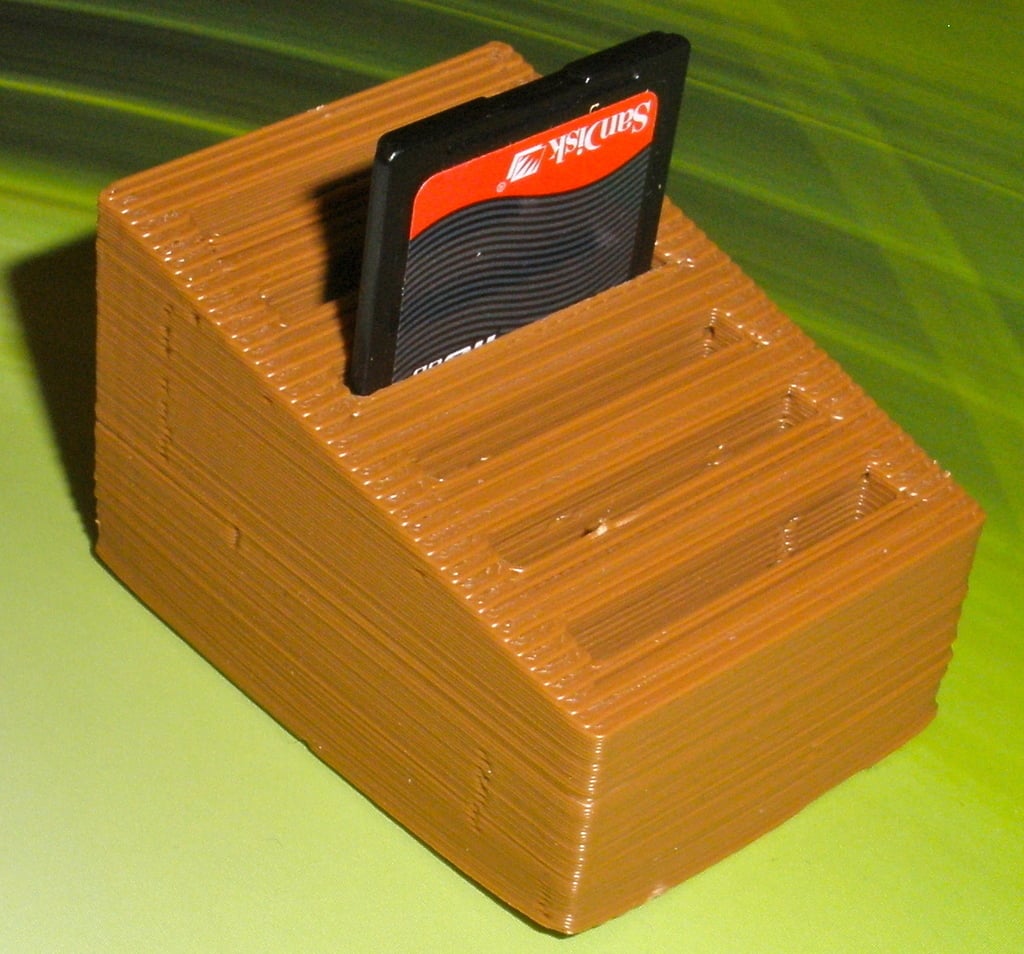 Parametric SD card holder