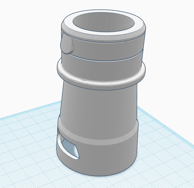 Kärcher WD6 to Bosch GCM 12 hose adapter