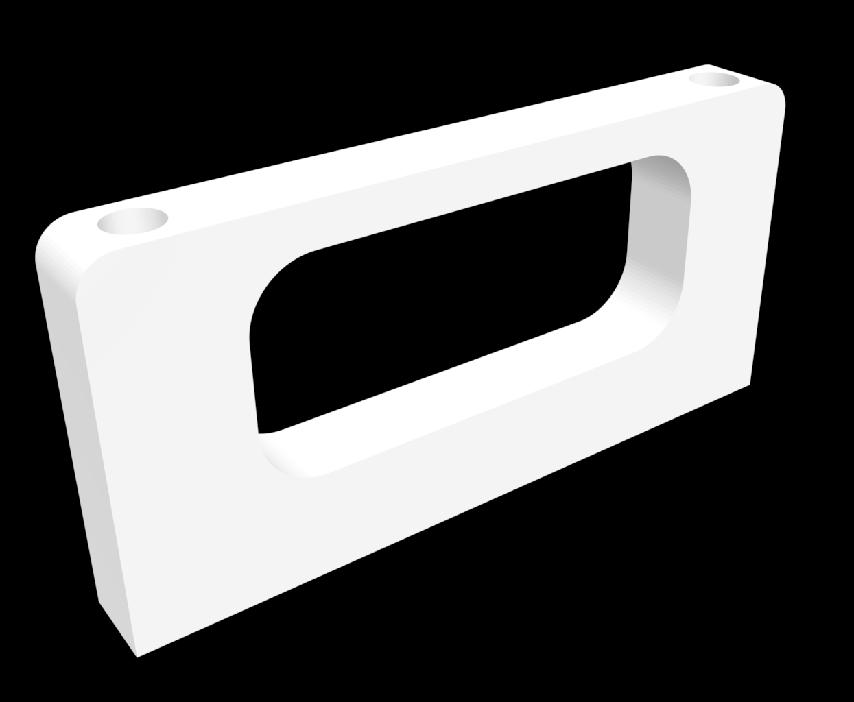 Monitor Legs for IKEA BERGSHULT shelf. (2 pieces)
