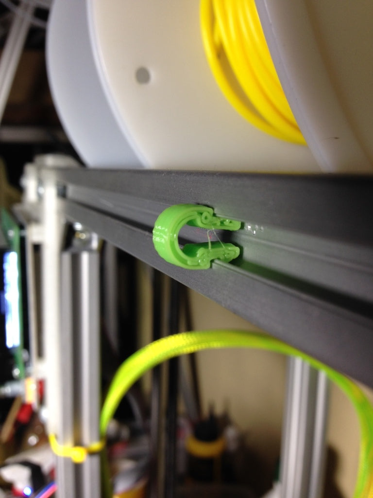 Swivel Cord Holder for Extrusion Profiles