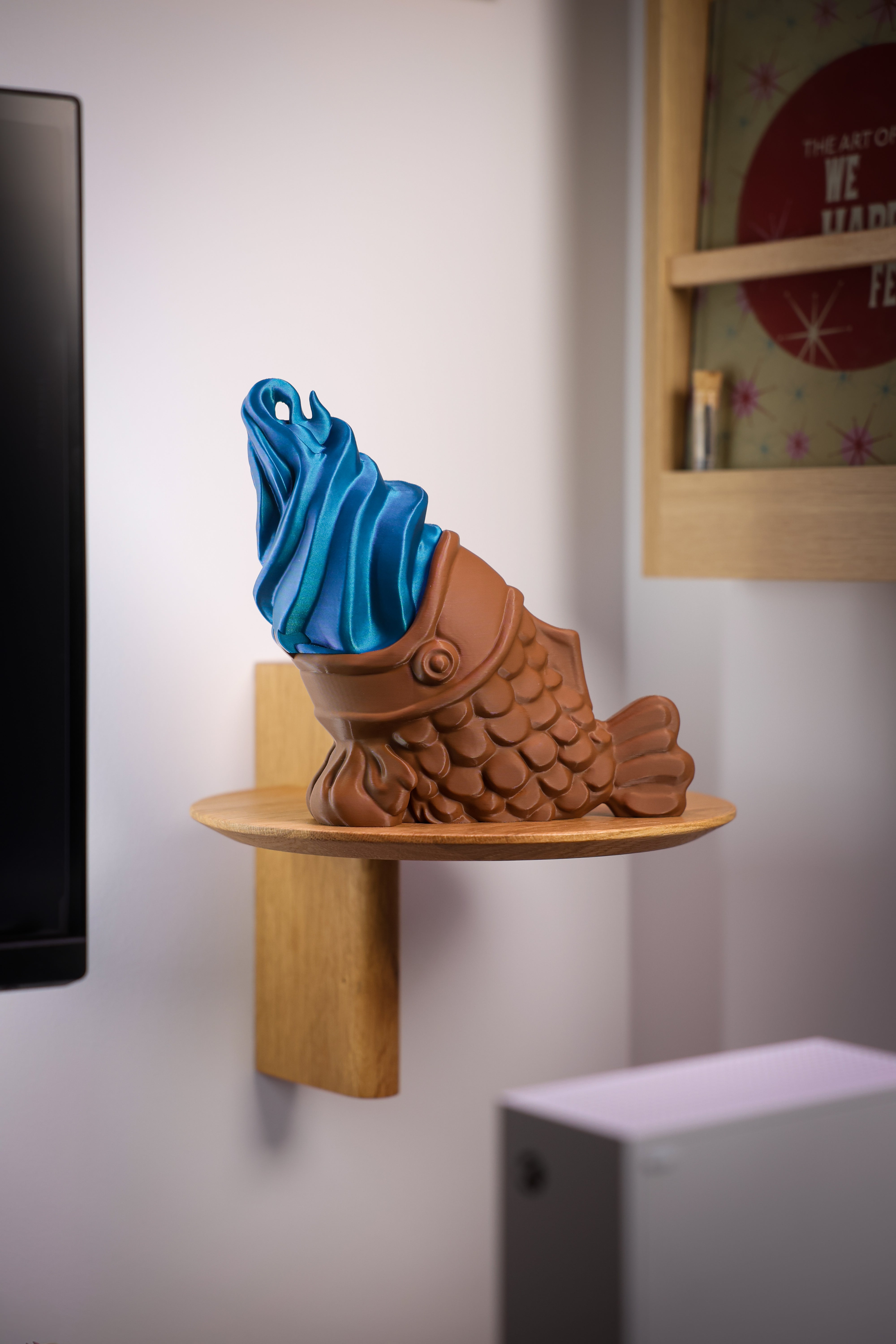 Taiyaki Ice Cream Holder for Desk Organization