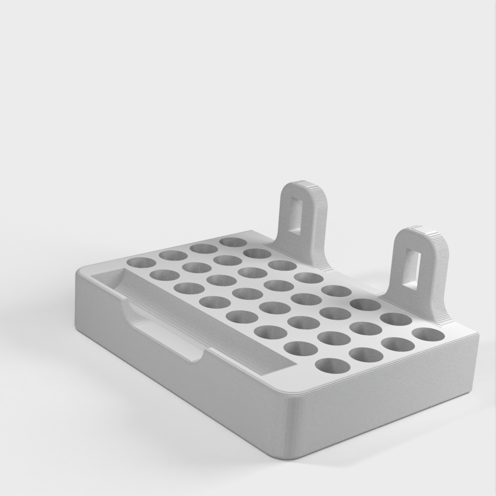 Ikea Skådis collection with tool holders