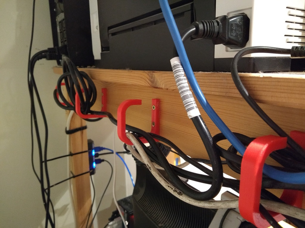 Cable clips - Screw-mountable cable holder