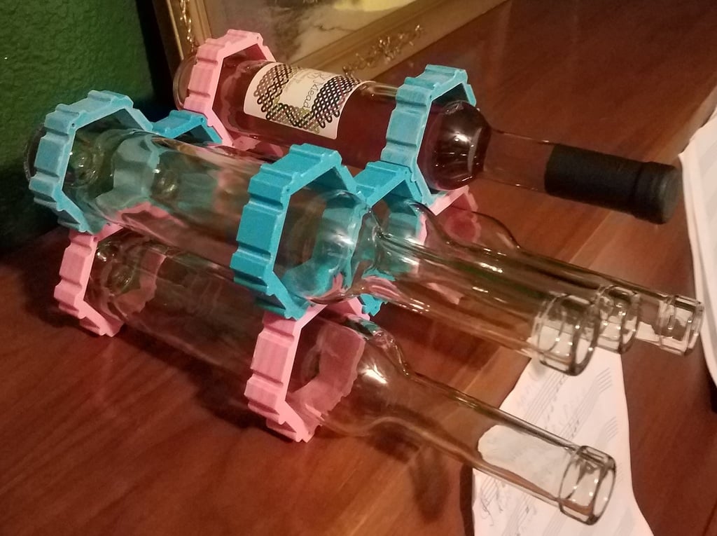 Modular Wine Rack for 375ml Bottles
