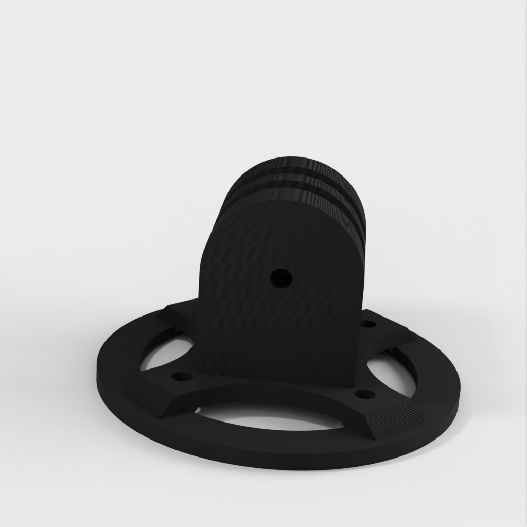 Car ball joint arm for iPad mounting for off-road navigation