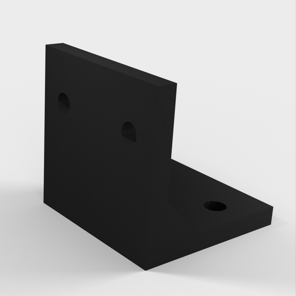 50mm corner bracket for Ikea LACK Rack