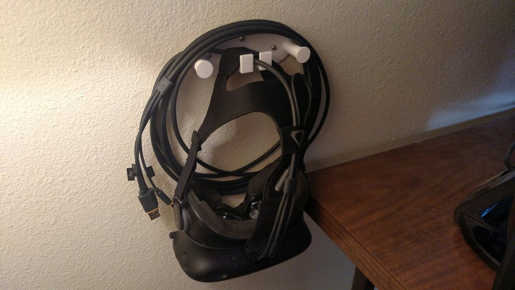 Vive Hanger with cable loops