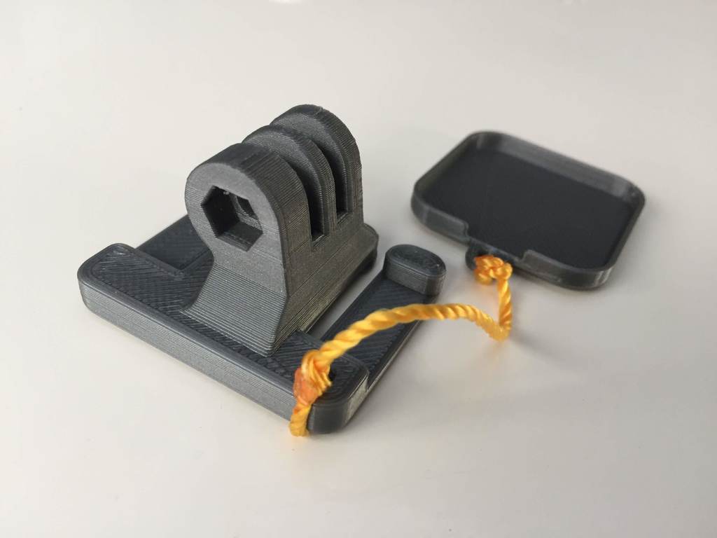 GoPro Session Backpack Shoulder Strap Mount with Lens Cap