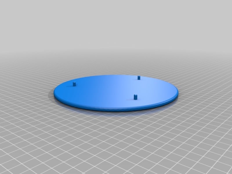 Lazy Susan Turntable - 6mm Airsoft Ball Bearings - Press Fit, No Screws Needed