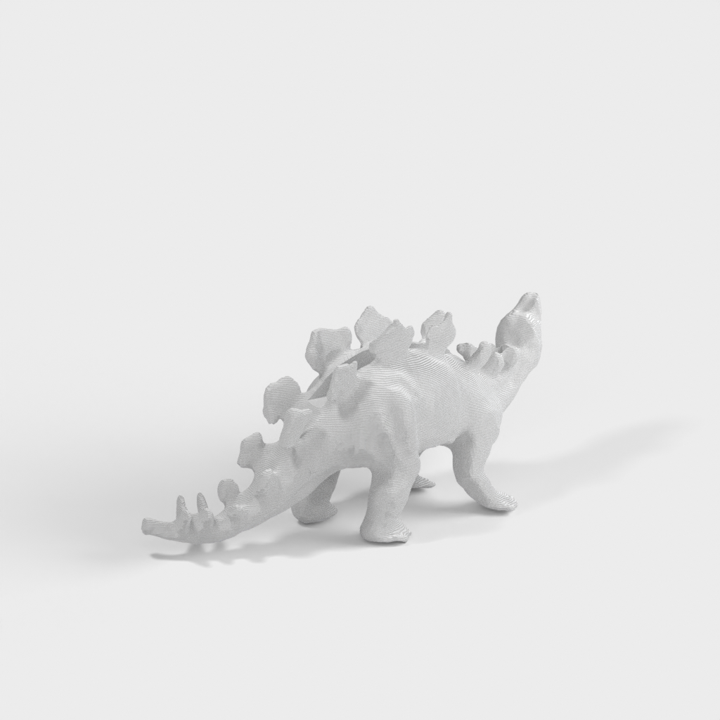 Stegosaurus Business Card Holder for desk and office