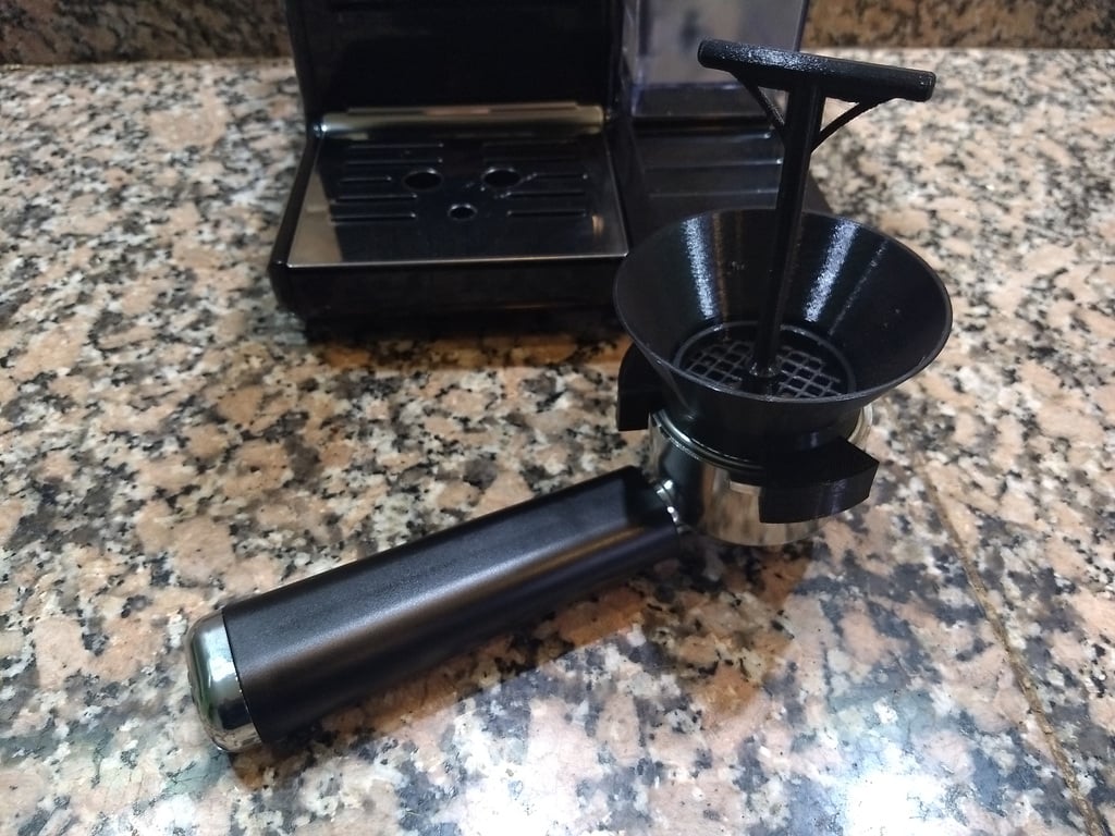 Espresso Portafilter Funnel with Distributor Function