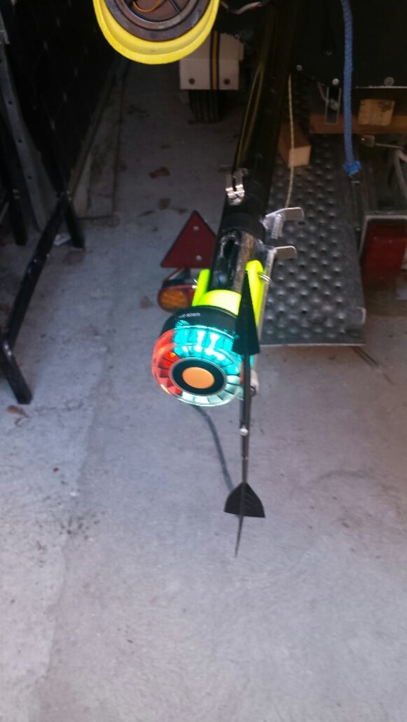 Mast bouchon for Weta with NAVISAFE Navigation light mounting