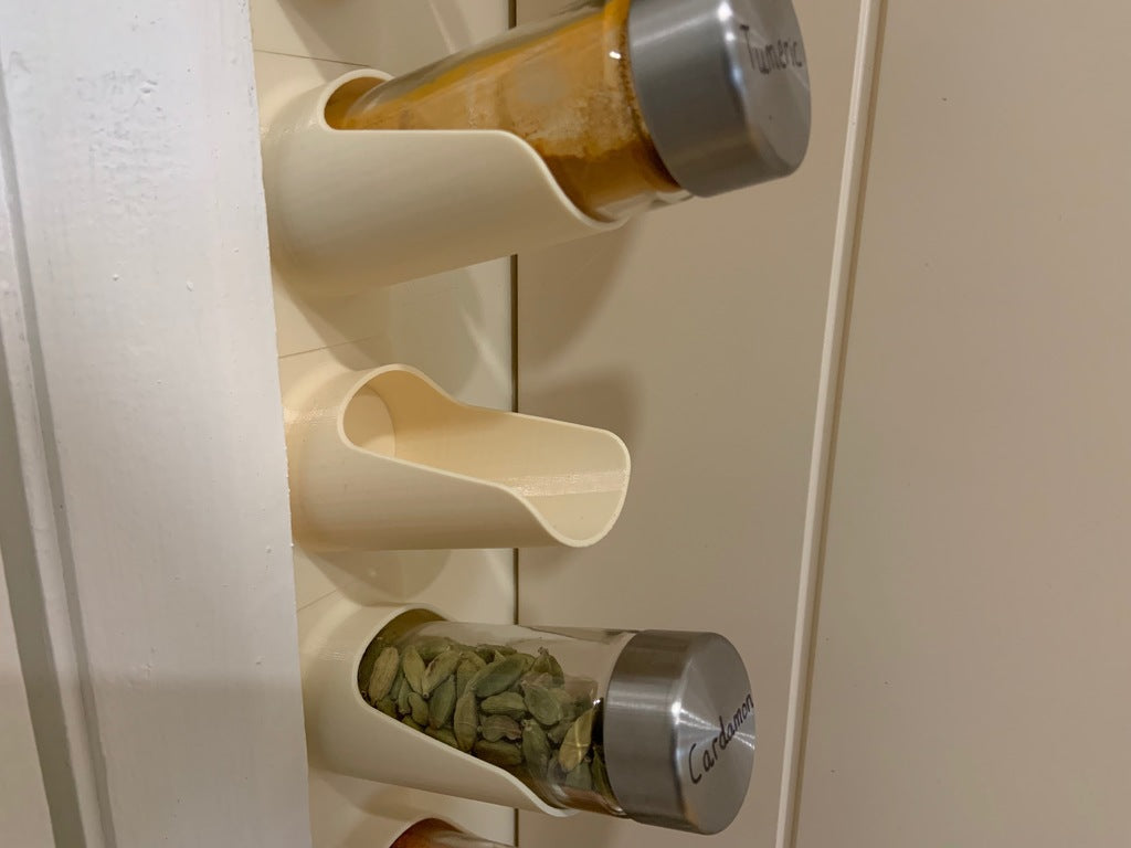 Ikea spice jar holder - HERB FILLED