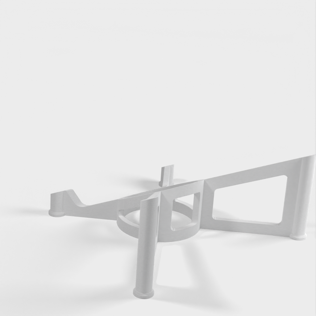 Modern and lightweight iPad / Tablet stand for desk