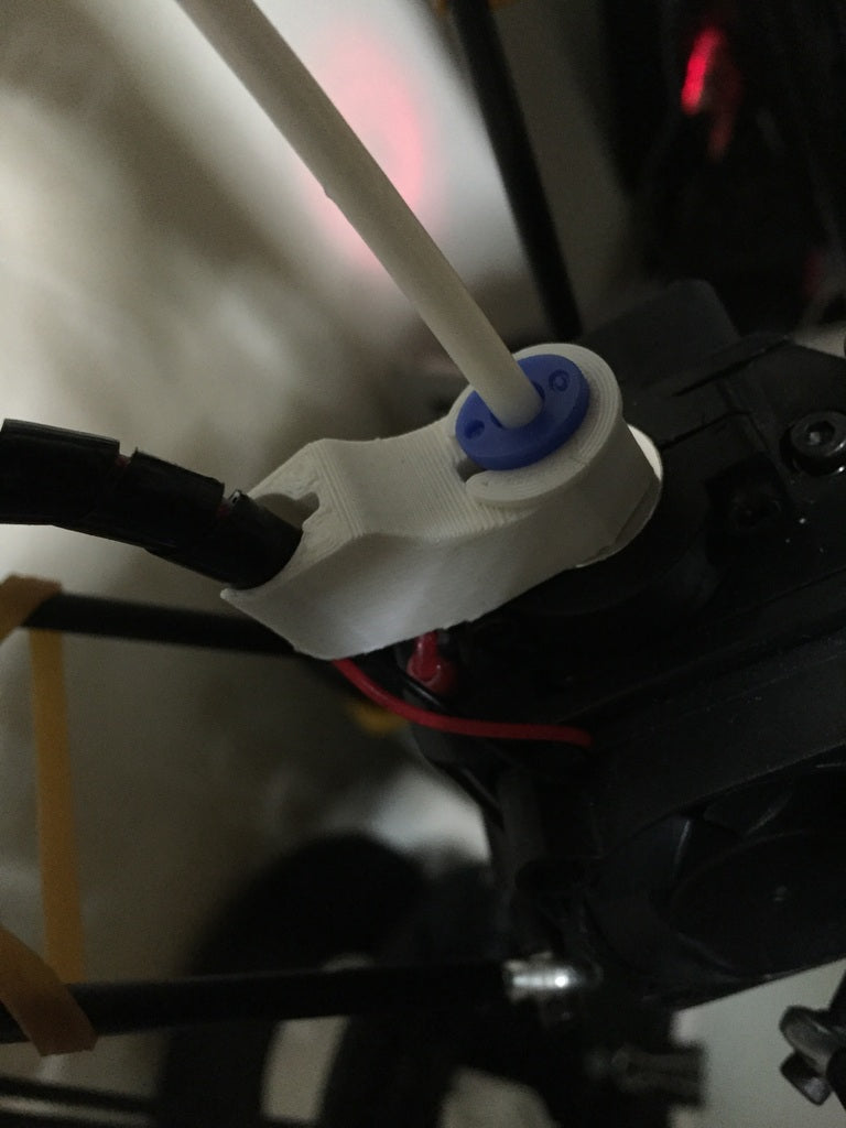 Cable clamp for Hot End on Micromake 3D printer