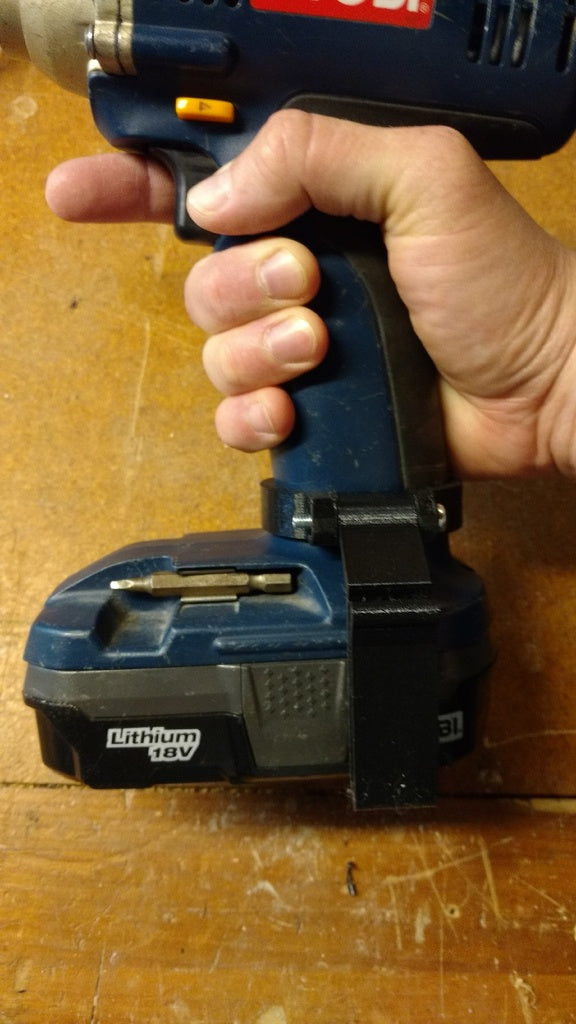 Practical Belt Clip for Cordless Tools with Adjustment Options