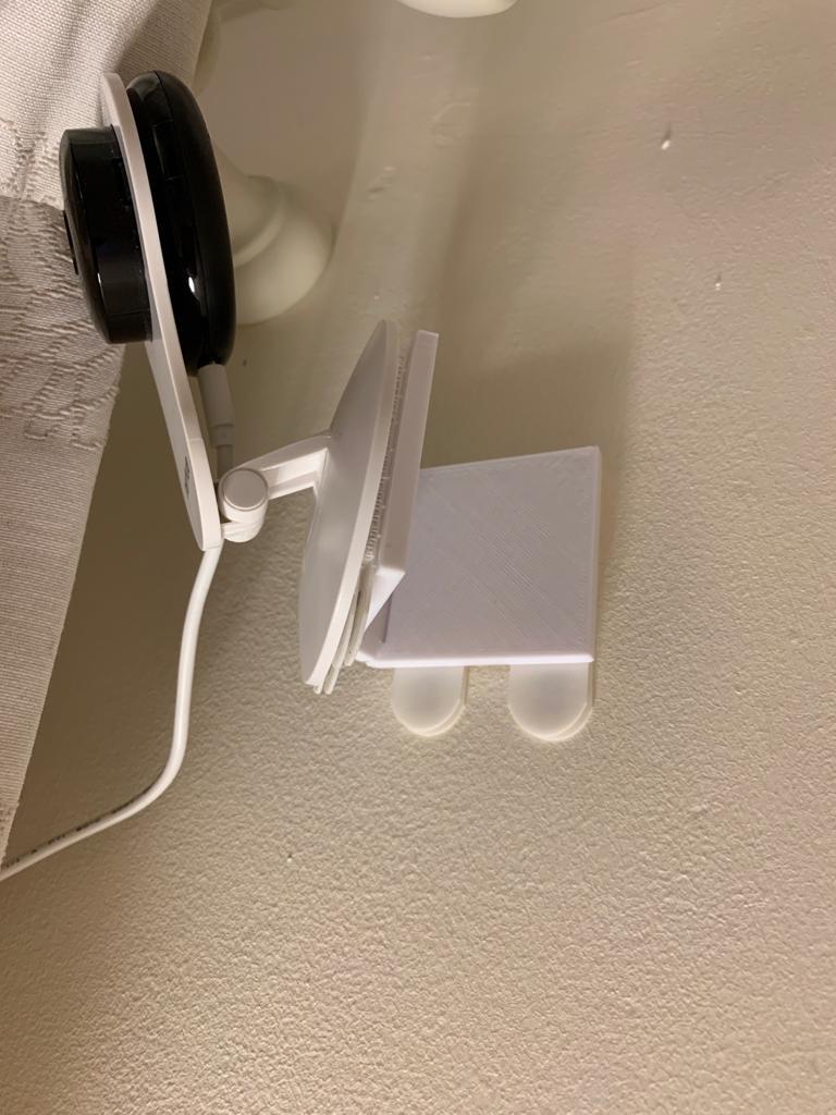 Hinged wall mount for WiFi camera