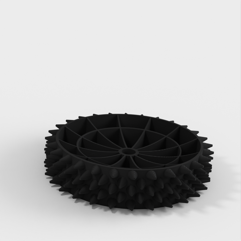 Terrain wheels for Landroid (WG790 and WG794) robotic lawnmowers