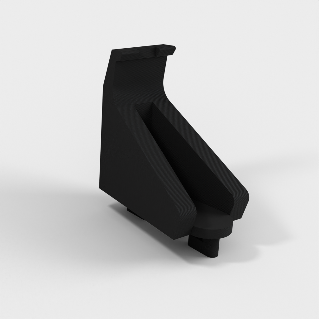 Ikea Skadis wall mount for Xbox One, Wii U and PS4 controllers