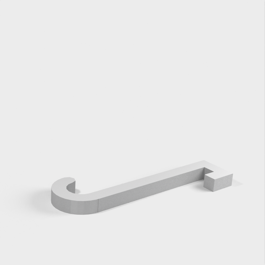 Simple Hook tool hanger for Makerbot