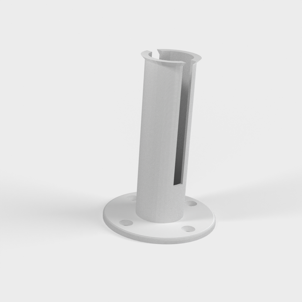 &quot;Oh Crap!&quot; Toilet Paper Holder with Improved Support and Adjustable Diameter