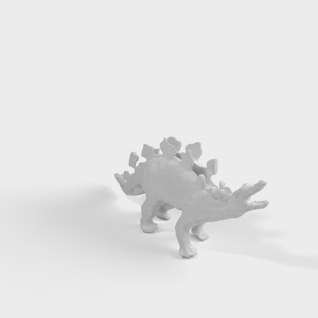 Stegosaurus Business Card Holder for desk and office