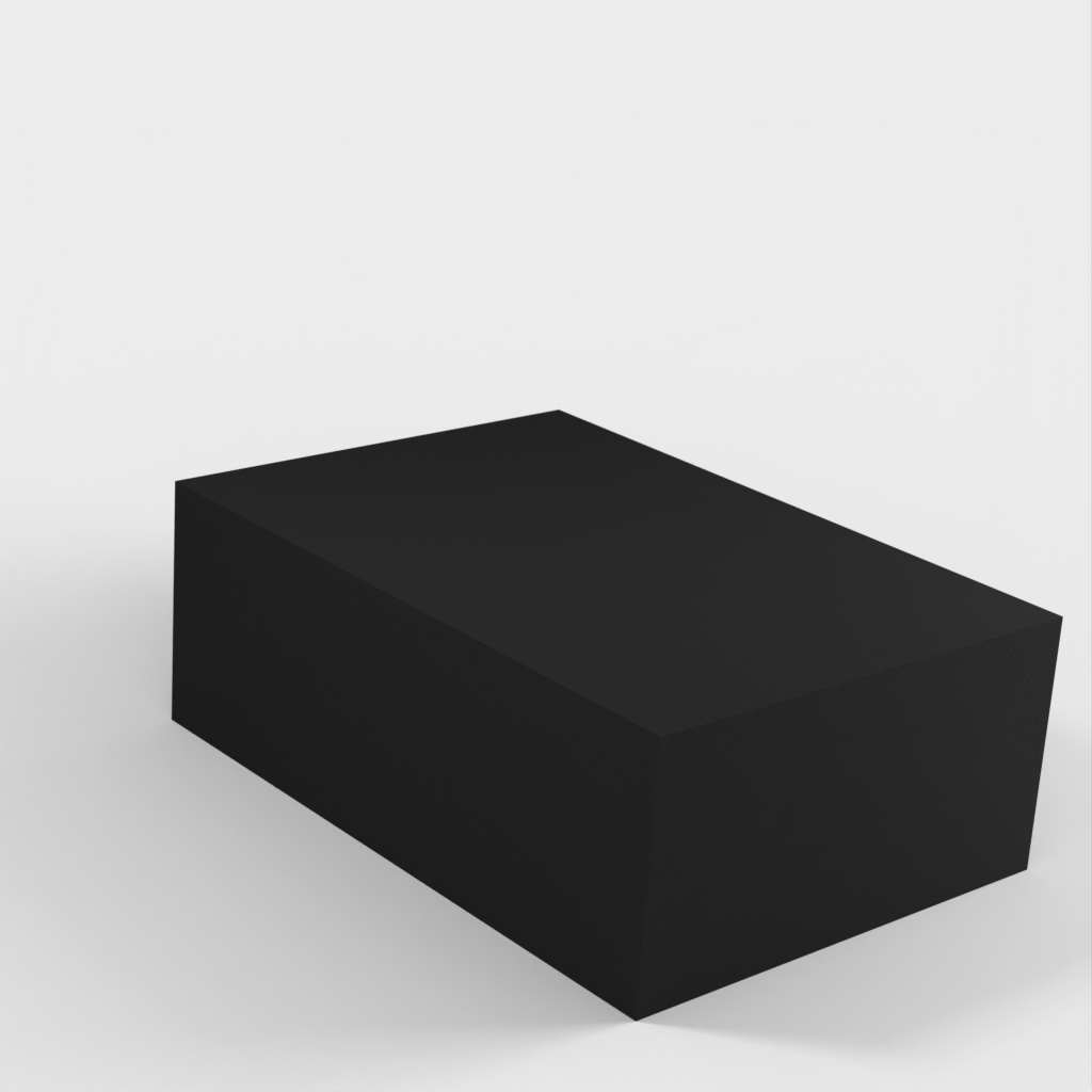 Scalable desktop organizer box for storing small items